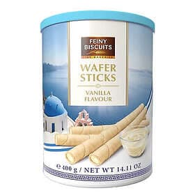 Feiny Biscuits Wafer Rolls with Vanilla Cream 400g