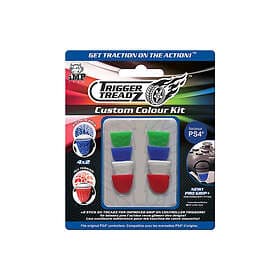 Custom Trigger Treadz PS4 Colour Kit Trigger Grips till PS4 Kontroll