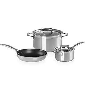 Le Creuset 3-ply Casserole and Panna Set 3 pcs