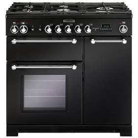 Rangemaster Kitchener 90 Dual Fuel (Black)