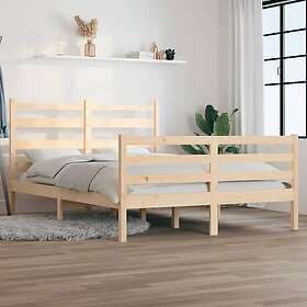 vidaXL Bed Frame massiv furu 160x200 cm 3103723