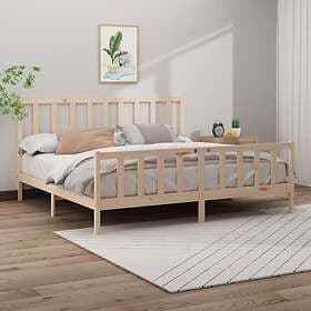vidaXL Bed Frame massiv furu 200x200 cm 3106723