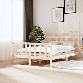 vidaXL Bed Frame massiv furu 140x200 cm 3101348