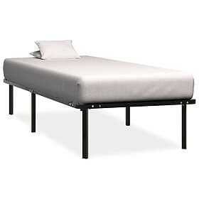 vidaXL Bed Frame svart metall 90x200 cm 284678