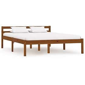 vidaXL Bed Frame honungsbrun massiv furu 140x200 cm 283211