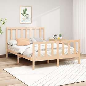 vidaXL Bed Frame massiv furu 140x200 cm 3106703