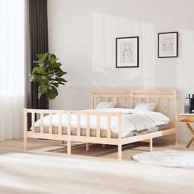 vidaXL Bed Frame massivt trä 180x200 cm 3100973