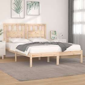 vidaXL Bed Frame massivt trä 200x200 cm 3103953