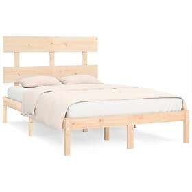 vidaXL Bed Frame massivt trä 120x190 cm 3104643