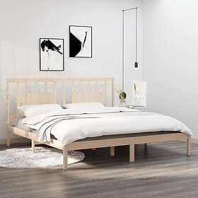 vidaXL Bed Frame massiv furu200x200 cm 3104083