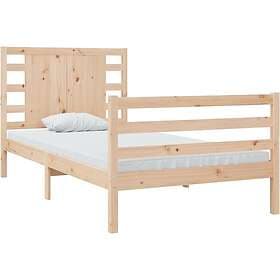 vidaXL Bed Frame massiv furu 90x190 cm 3104248