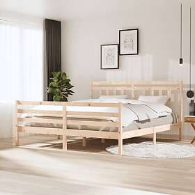 vidaXL Bed Frame massivt trä 180x200 cm 3100669