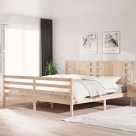 vidaXL Bed Frame massiv furu 200x200 cm 3104303