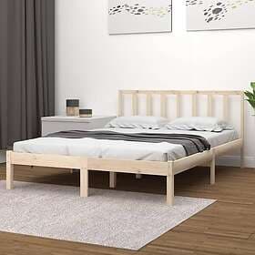 vidaXL Bed Frame massiv furu 120x200 cm 3105066