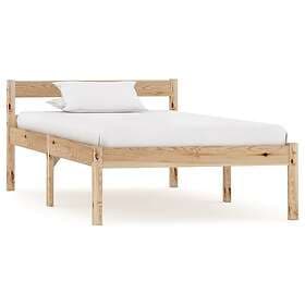 vidaXL Bed Frame massiv furu 100x200 cm 283191