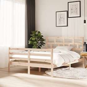 vidaXL Bed Frame massiv furu 140x200 cm 3101283