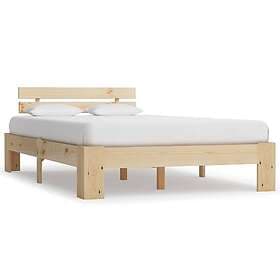 vidaXL Bed Frame massiv furu 120x200 cm 283162