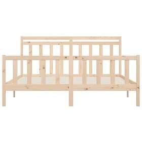 vidaXL Bed Frame massiv furu 200x200 cm 3107048