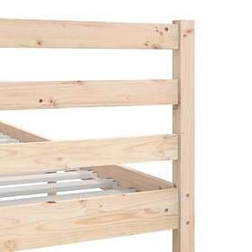 vidaXL Bed Frame massivt trä 140x200 cm 3101088
