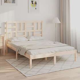vidaXL Bed Frame massivt trä 120x200 cm 3105945