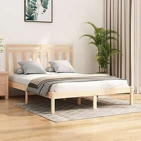 vidaXL Bed Frame massivt trä 120x190 cm 3105220