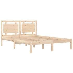 vidaXL Bed Frame massivt trä 120x200 cm 3105530