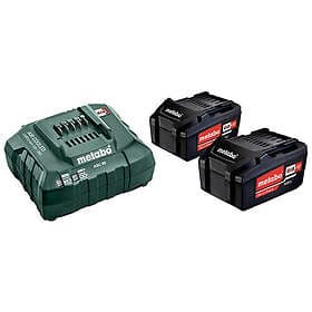 Metabo BASIS-SET (2x18V 4.0ah batterier Snabbladdare)