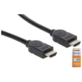 Manhattan 355346 HDMI-kabel 1.8 m HDMI Type A (Standard) Sort