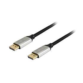 Equip 119265 DisplayPort kabel 5 m Aluminium, Sort