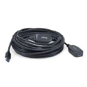 Equip 133347 USB-kabel 10 m USB 3.2 Gen 1 (3.1 Gen 1) USB A Sort