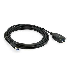 Equip 133346 USB-kabel 5 m USB 3.2 Gen 1 (3.1 Gen 1) USB A Sort