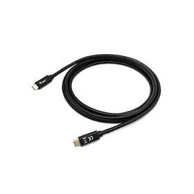Equip 128346 USB-kabel 1 m USB 3.2 Gen 1 (3.1 Gen 1) USB C Sort