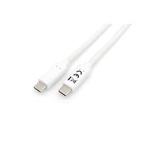 Equip 128362 USB-kabel 2 m USB 3.2 Gen 1 (3.1 Gen 1) USB C Hvid