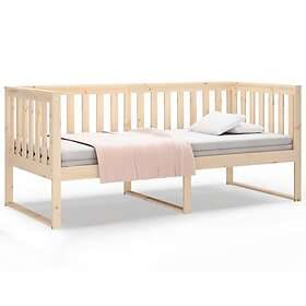 vidaXL Dagbädd 90x190 cm massiv furu 820881