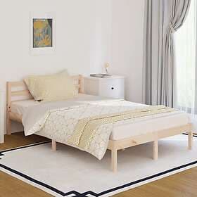 vidaXL Bed Frame massiv furu 120x200 cm 810425