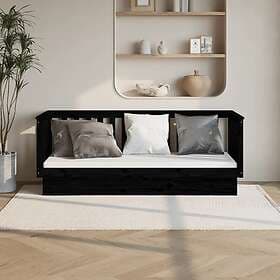 vidaXL Bed Frame 75x190 cm solid pine