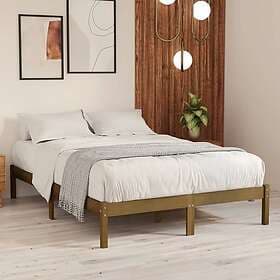 vidaXL Bed Frame honungsbrun massiv furu 200x200 cm 810040