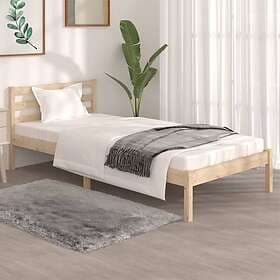 vidaXL Bed Frame massiv furu 90x190 cm 3FT 810395