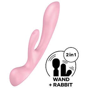 Satisfyer TRIPLE OH HYBRID VIBRATION PINK