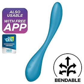 Satisfyer G-SPOT FLEX 5 MULTI VIBRATOR BLUE