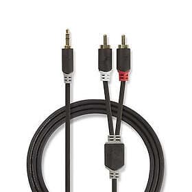 Nedis 3.5 mm Male 2x RCA Male 5 m