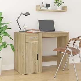 vidaXL Desk Sonoma Oak 100x49x75 cm