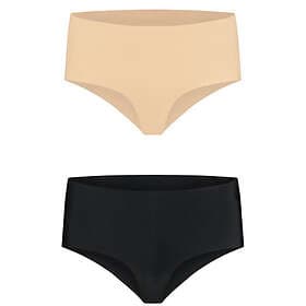 Bye Bra invisible high brief 2 pack M