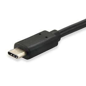 Equip 128343 USB-kabel 0.25 m USB 3.2 Gen 1 (3.1 Gen 1) USB C USB A Sort