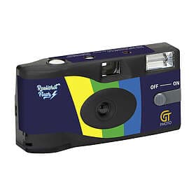 GT Company Disposable Camera With Flash, 27 Exposures