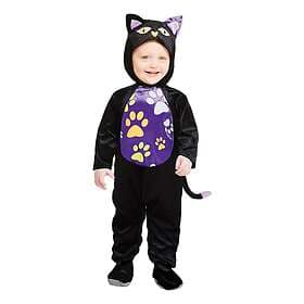 Amscan Katt Jumpsuit Bebis Maskeraddräkt 6-12 månader