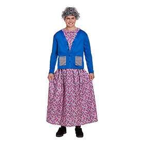 Henbrandt Manlig Farmor Maskeraddräkt