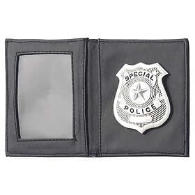 Smiffys Police Badge Wallet Costume Accessory
