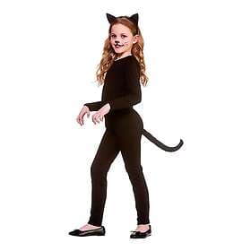 Wicked Costumes Katt Svart Barn Maskeraddräkt X-Large
