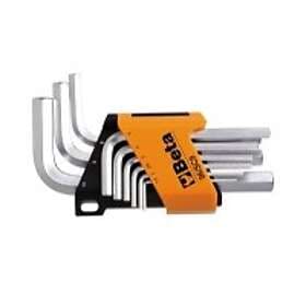 Beta Utensili 1.5-10 Mm Short Hexagonal Wrench Set 9 Units Silver